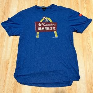 McDonalds 15 Cent Hamburgers First Edition Retro Style T-Shirt